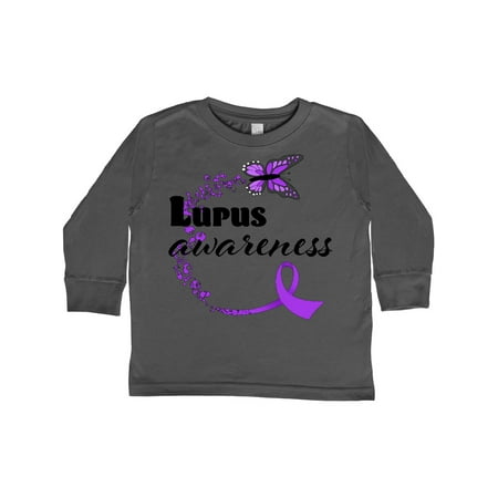 Inktastic Lupus Awareness butterfly ribbon Gift Toddler Boy or Toddler Girl Long Sleeve T-Shirt
Inktastic Lupus Awareness butterfly ribbon Gift Toddler Boy or Toddler Girl Long Sleeve T-Shirt