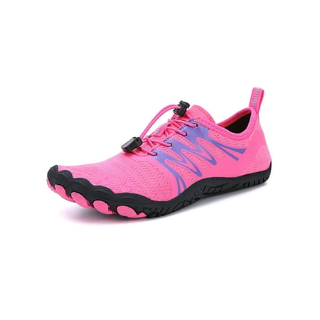 Wazshop Womens Mens Surf Shoe Summer Beach Aqua Socks Barefoot Water Shoes Lightweight Quick Dry Athletic Sneakers Unisex Sneaker Drawstring Comfort Rose Red 5.5
Wazshop Womens Mens Surf Shoe Summer Beach Aqua Socks Barefoot Water Shoes Lightweight Quick Dry Athletic Sneakers Unisex Sneaker Drawstring Comfort Rose Red 5.5