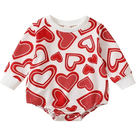 QWZNDZGR Baby Ruffle Sleeve Bodysuit Solid Cotton Onesie Long Sleeve Romper Bodysuit Pullover Autumn Tops Happy Valentine’s Day
QWZNDZGR Baby Ruffle Sleeve Bodysuit Solid Cotton Onesie Long Sleeve Romper Bodysuit Pullover Autumn Tops Happy Valentine’s Day