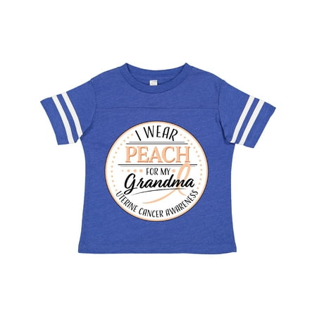 Inktastic I Wear Peach for My Grandma - Uterine Cancer Awareness Gift Toddler Boy or Toddler Girl T-Shirt
Inktastic I Wear Peach for My Grandma - Uterine Cancer Awareness Gift Toddler Boy or Toddler Girl T-Shirt