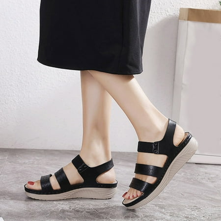NECHOLOGY Sandal Wedges for Women Size 11 Sports Sandals Women And Girls Summer Beach Sports Summer Sandals for Women Dressy Black 8
NECHOLOGY Sandal Wedges for Women Size 11 Sports Sandals Women And Girls Summer Beach Sports Summer Sandals for Women Dressy Black 8