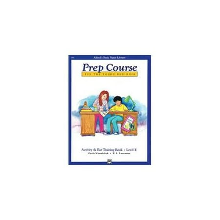 Alfred 00-6293 Basic Piano Prep Course- Activity & Ear Training Book E - Music Book