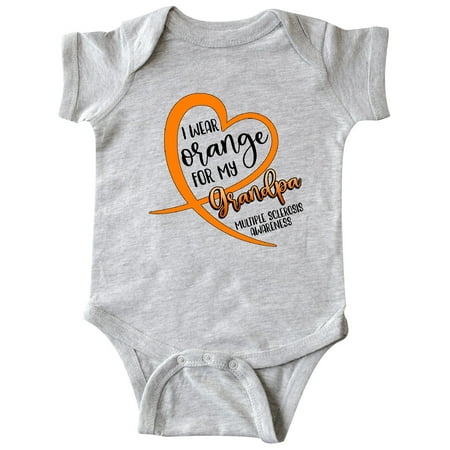 Inktastic I Wear Orange for my Grandpa Multiple Sclerosis Awareness Gift Baby Boy or Baby Girl Bodysuit
Inktastic I Wear Orange for my Grandpa Multiple Sclerosis Awareness Gift Baby Boy or Baby Girl Bodysuit