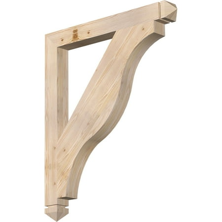 Ekena Millwork 3 1/2 W x 34 D x 40 H Funston Arts & Crafts Smooth Bracket Douglas Fir
Ekena Millwork 3 1/2 W x 34 D x 40 H Funston Arts & Crafts Smooth Bracket Douglas Fir