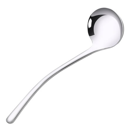 Long Handle Soup Spoon Stainless Steel Food Serving Scoop Mixing Spoon for Home Restaurant (Silver)
Long Handle Soup Spoon Stainless Steel Food Serving Scoop Mixing Spoon for Home Restaurant (Silver)