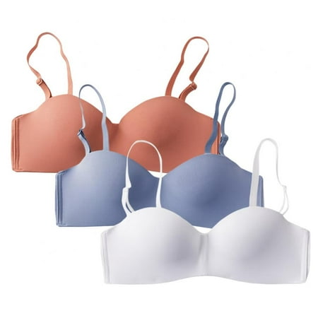 Female Summer Thin Bra Dress Wild Bra Women Bralette 1/2 Cup Bra Back Closure Bra Adjustable Strap Bra Strapless Bra Wire Free Bra Thin Mold Cup Bra Two Wear Bra 3pcs
Female Summer Thin Bra Dress Wild Bra Women Bralette 1/2 Cup Bra Back Closure Bra Adjustable Strap Bra Strapless Bra Wire Free Bra Thin Mold Cup Bra Two Wear Bra 3pcs