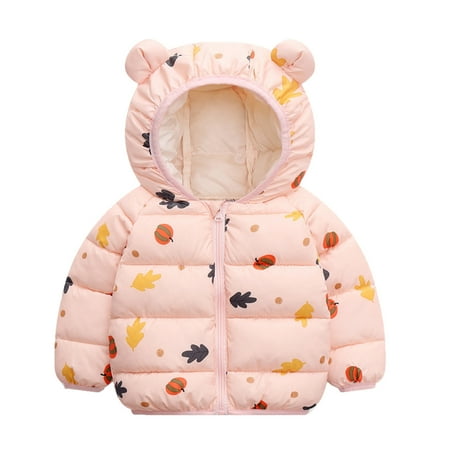 Rovga Toddler Boys Girls Winter Cartoon Prints Coat Bear Ears Hooded Jacket Thicken Windproof Zipper Warm Outwear Cute Casual Coat
Rovga Toddler Boys Girls Winter Cartoon Prints Coat Bear Ears Hooded Jacket Thicken Windproof Zipper Warm Outwear Cute Casual Coat