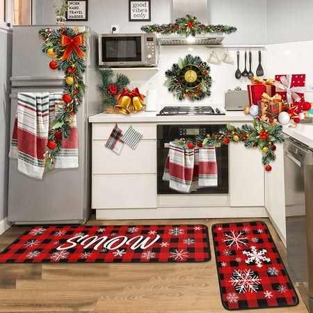 YZLMD Polyester Carpet Christmas Kitchen Carpet (2 Pieces) Merry Christmas Kitchen Carpet Washable Cushion Comfortable Kitchen Carpet Set Clearance Prime Day Deals
YZLMD Polyester Carpet Christmas Kitchen Carpet (2 Pieces) Merry Christmas Kitchen Carpet Washable Cushion Comfortable Kitchen Carpet Set Clearance Prime Day Deals