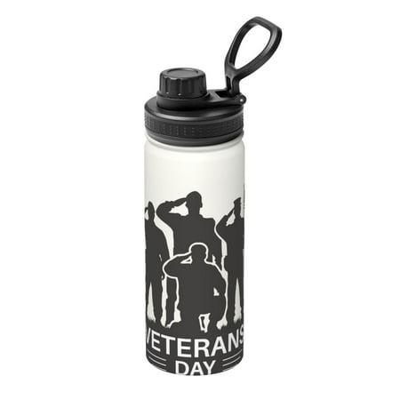 Fuzoiu Veterans Day Print 18oz Sports Insulated Kettle Stainless Steel Vacuum Water Bottle Leakproof Sport Flask
Fuzoiu Veterans Day Print 18oz Sports Insulated Kettle Stainless Steel Vacuum Water Bottle Leakproof Sport Flask