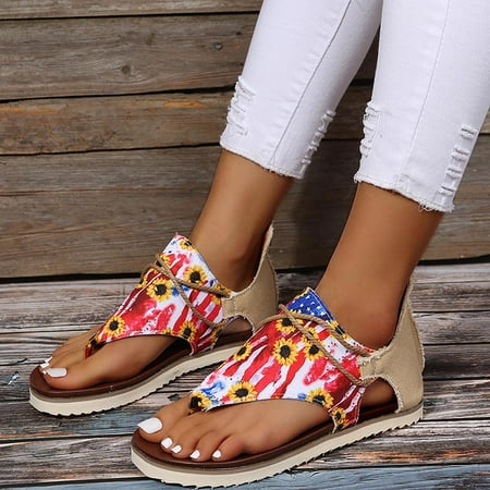 KBODIU Sandals Women Athletic Comfortable Outdoor Sandals with Arch Support Walking Sandals Summer Clip-Toe Sunflower Zipper Comfy Flats Casual Beach Sandals for Spot/Beach/Travel/Home Camouflage 43
KBODIU Sandals Women Athletic Comfortable Outdoor Sandals with Arch Support Walking Sandals Summer Clip-Toe Sunflower Zipper Comfy Flats Casual Beach Sandals for Spot/Beach/Travel/Home Camouflage 43