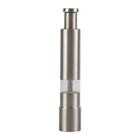 Virmaxy Kitchen Cooking Tool Stainless Steel Manual Spice Multi purpose Black Pepper Grinder Manual Press Type Household Pepper Grinder
Virmaxy Kitchen Cooking Tool Stainless Steel Manual Spice Multi purpose Black Pepper Grinder Manual Press Type Household Pepper Grinder