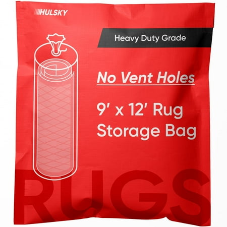Hulsky Rug Storage Bag - 3 Mil Heavy Duty Rug Storage Bag for Moving and Storage - Fits Rugs up to 9 x 12 - No vent holes
Hulsky Rug Storage Bag - 3 Mil Heavy Duty Rug Storage Bag for Moving and Storage - Fits Rugs up to 9 x 12 - No vent holes