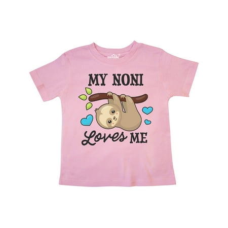 Inktastic My Noni Loves Me with Sloth and Hearts Gift Toddler Boy or Toddler Girl T-Shirt
Inktastic My Noni Loves Me with Sloth and Hearts Gift Toddler Boy or Toddler Girl T-Shirt