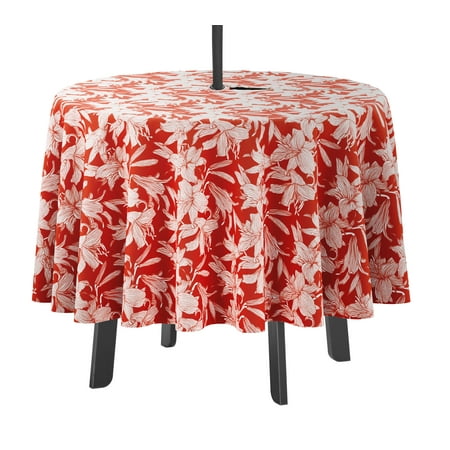 Vargottam Indoor/OutdoorRoundTablecloth 58 InchTablecloth with Umbrella Hole & Zip- Waterproof TableCloth TableCovers for Backyard Table -Red
Vargottam Indoor/OutdoorRoundTablecloth 58 InchTablecloth with Umbrella Hole & Zip- Waterproof TableCloth TableCovers for Backyard Table -Red