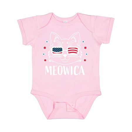 Inktastic 4th of July Meowica Cat in Flag Sunglasses Gift Baby Boy or Baby Girl Bodysuit
Inktastic 4th of July Meowica Cat in Flag Sunglasses Gift Baby Boy or Baby Girl Bodysuit