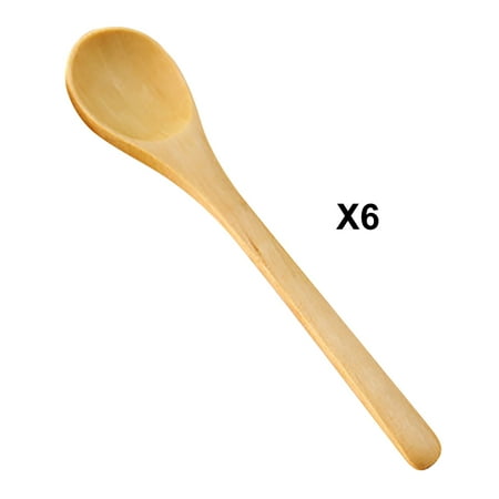 jiawei 6Pcs Wooden Spoon Mini Size Multi-purpose Rounded Spoon Mouth Kitchen Wooden Spoon for Porridge
jiawei 6Pcs Wooden Spoon Mini Size Multi-purpose Rounded Spoon Mouth Kitchen Wooden Spoon for Porridge
