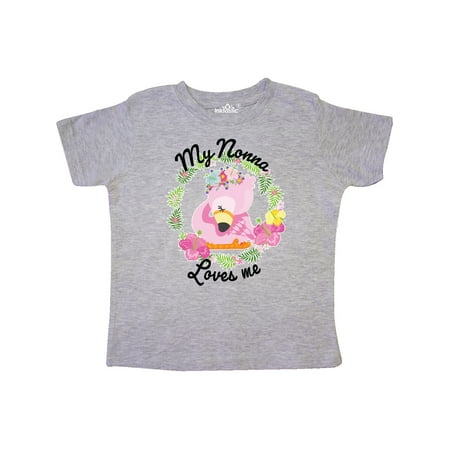 Inktastic Baby Flamingo My Nonna Loves Me with Flower Wreath Gift Toddler Boy or Toddler Girl T-Shirt
Inktastic Baby Flamingo My Nonna Loves Me with Flower Wreath Gift Toddler Boy or Toddler Girl T-Shirt