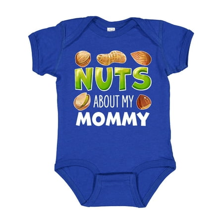 Inktastic Nuts About My Mommy Peanut Almond Pistachio Gift Baby Boy or Baby Girl Bodysuit
Inktastic Nuts About My Mommy Peanut Almond Pistachio Gift Baby Boy or Baby Girl Bodysuit