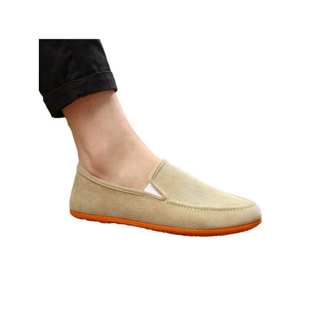 Woobling Mens Flats Non-slip Loafers Slip On Casual Shoe Men Loafer Lightweight Walking Shoes Comfort Corduroy Beige 5.5
Woobling Mens Flats Non-slip Loafers Slip On Casual Shoe Men Loafer Lightweight Walking Shoes Comfort Corduroy Beige 5.5
