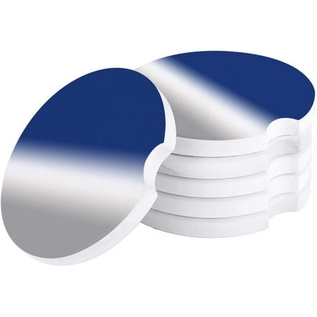KXMDXA Blue White Gray Gradient Style Set of 2 Car Coaster for Drinks Absorbent Ceramic Stone Coasters Cup Mat with Cork Base for Home Kitchen Room Coffee Table Bar Decor
KXMDXA Blue White Gray Gradient Style Set of 2 Car Coaster for Drinks Absorbent Ceramic Stone Coasters Cup Mat with Cork Base for Home Kitchen Room Coffee Table Bar Decor