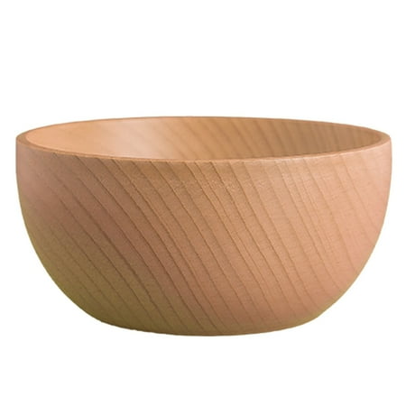 Japanese Style Wooden Salad Bowl Wooden Fruit Bowl Rice Noodle Bowl Natural Wooden 12 x 6cm
Japanese Style Wooden Salad Bowl Wooden Fruit Bowl Rice Noodle Bowl Natural Wooden 12 x 6cm