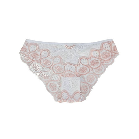 Voguele Women Underwear Floral Panties Color Block Lingerie Thongs Stretch Bikini Briefs Pink L
Voguele Women Underwear Floral Panties Color Block Lingerie Thongs Stretch Bikini Briefs Pink L