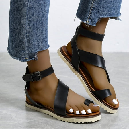 amlbb Women Flat Sandals Casual Solid Color Flip Flops Flat Sandals Comfortable Slip Sole Summer Open Toe Sandal Beach Shoes on Clearance
amlbb Women Flat Sandals Casual Solid Color Flip Flops Flat Sandals Comfortable Slip Sole Summer Open Toe Sandal Beach Shoes on Clearance