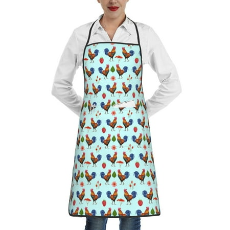 Easygdp Roosters And Plants Apron Waterdrop Resistant with 2 Pockets Oil Resistant Cooking Kitchen Chef Apron for Women Men
Easygdp Roosters And Plants Apron Waterdrop Resistant with 2 Pockets Oil Resistant Cooking Kitchen Chef Apron for Women Men
