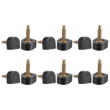6 Pairs TPU High Heel Tips Shoes Replacement Tap Caps 2.4mm Pin 11x10mm U-Shape Heel Repair Caps Black
6 Pairs TPU High Heel Tips Shoes Replacement Tap Caps 2.4mm Pin 11x10mm U-Shape Heel Repair Caps Black