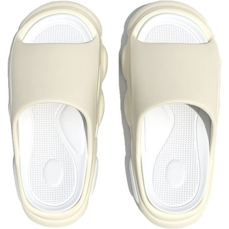 Cloud Slippers Open Toe Slide Slipper for Women and Men Detachable Non Slip Quick Drying Shower Slides Bathroom Sandals Super Soft Comfy Thick Sole (5 Beige)
Cloud Slippers Open Toe Slide Slipper for Women and Men Detachable Non Slip Quick Drying Shower Slides Bathroom Sandals Super Soft Comfy Thick Sole (5 Beige)