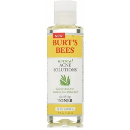 Burt's Bees Natural Acne Solutions Clarifying Toner 5 oz (Pack of 4)