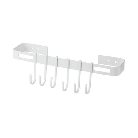 Wall Mounted 6-Hook Organizer Heavy Duty Strong Bearing Rack for Ladles Spoon Handbags
Wall Mounted 6-Hook Organizer Heavy Duty Strong Bearing Rack for Ladles Spoon Handbags
