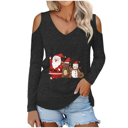 Ziloco Women V-Neck Long Sleeve Printed Off Shoulder Sleeve Loose T-Shirt Blouse Pullover Tops long sleeve corset top halter tops for women Black S
Ziloco Women V-Neck Long Sleeve Printed Off Shoulder Sleeve Loose T-Shirt Blouse Pullover Tops long sleeve corset top halter tops for women Black S