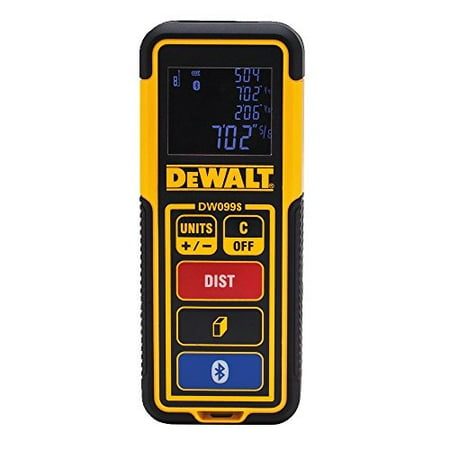 DEWALT Laser Measure Tool/Distance Meter 100-Feet with Bluetooth (DW099S)
DEWALT Laser Measure Tool/Distance Meter 100-Feet with Bluetooth (DW099S)