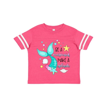 Inktastic Be a Mermaid Make a Splash Blue Mermaid Tail Gift Toddler Boy or Toddler Girl T-Shirt
Inktastic Be a Mermaid Make a Splash Blue Mermaid Tail Gift Toddler Boy or Toddler Girl T-Shirt