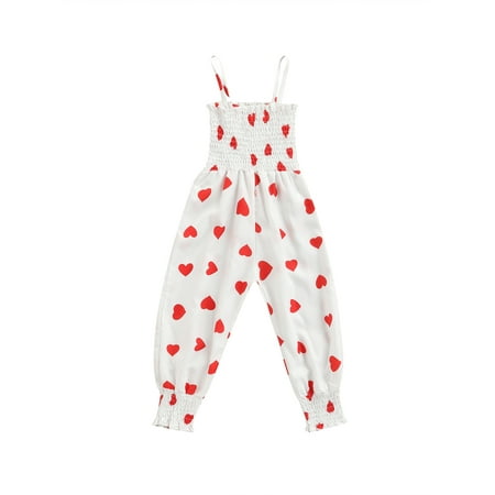 LSFYSZD Little Girl’s Casual Suspender Jumpsuit Fashion Heart Printing Elastic Boat Neck Long Romper
LSFYSZD Little Girl’s Casual Suspender Jumpsuit Fashion Heart Printing Elastic Boat Neck Long Romper