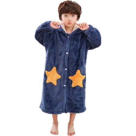 Thickened children cartoon lengthened autumn and winter coral virgin boy bathrobe flannel
Thickened children cartoon lengthened autumn and winter coral virgin boy bathrobe flannel