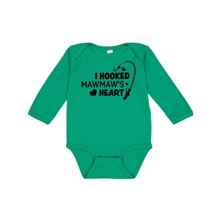 Inktastic I Hooked Mawmaw s Heart with Fishing Rod Gift Baby Boy or Baby Girl Long Sleeve Bodysuit
Inktastic I Hooked Mawmaw s Heart with Fishing Rod Gift Baby Boy or Baby Girl Long Sleeve Bodysuit