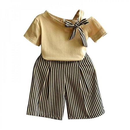 Promotion!Fashion Children Girls Casual Summer Sets Short Sleeve T-shirt+Striped Print Shorts Suits 2Pcs Costume Set 2-7Y
Promotion!Fashion Children Girls Casual Summer Sets Short Sleeve T-shirt+Striped Print Shorts Suits 2Pcs Costume Set 2-7Y