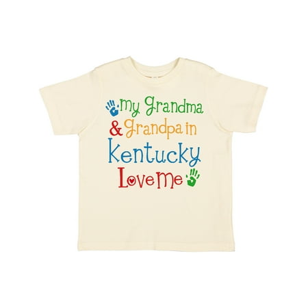 Inktastic Kentucky Grandma Grandpa Loves Me Gift Toddler Boy or Toddler Girl T-Shirt
Inktastic Kentucky Grandma Grandpa Loves Me Gift Toddler Boy or Toddler Girl T-Shirt
