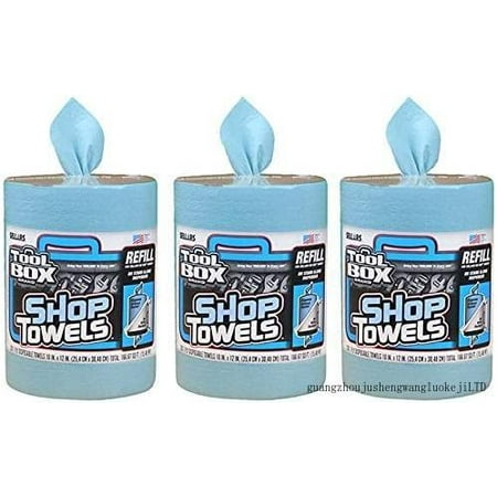 Blue Shop Towel Refill For Big Grip Dispenser Bucket 200-Ct.