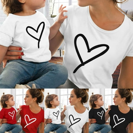 Dadaria Family Christmas Pajamas Kids Boy Girls Clothes Love Print Short Sleeve T-shirts Tops Blouse Black Red White Kids 120
Dadaria Family Christmas Pajamas Kids Boy Girls Clothes Love Print Short Sleeve T-shirts Tops Blouse Black Red White Kids 120