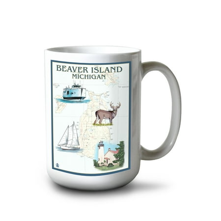 15 fl oz Ceramic Mug Beaver Island Michigan Lake Chart Dishwasher & Microwave Safe
15 fl oz Ceramic Mug Beaver Island Michigan Lake Chart Dishwasher & Microwave Safe