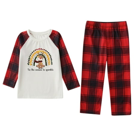 Giftesty Parent-Child Warm Merry Christmas Set Printed Home Wear Pajamas Two-piece Kid Set
Giftesty Parent-Child Warm Merry Christmas Set Printed Home Wear Pajamas Two-piece Kid Set