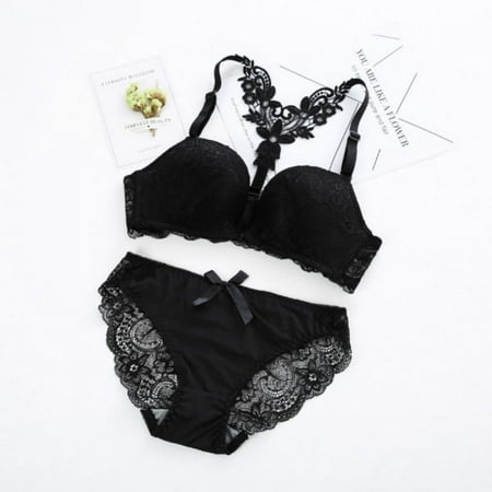Bow Wire Free Brief Sets Front Closure Beauty Back Bra Underwear Lace Embroidery Bra Set with Convertible Straps
Bow Wire Free Brief Sets Front Closure Beauty Back Bra Underwear Lace Embroidery Bra Set with Convertible Straps