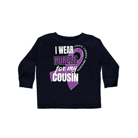 Inktastic I Wear Purple For My Cousin Cystic Fibrosis Awareness Gift Toddler Boy or Toddler Girl Long Sleeve T-Shirt
Inktastic I Wear Purple For My Cousin Cystic Fibrosis Awareness Gift Toddler Boy or Toddler Girl Long Sleeve T-Shirt