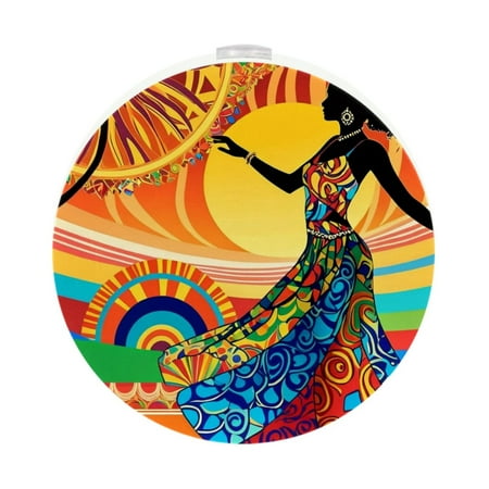LED Night Light Lamp with Smart Sensor Dusk to Dawn Sensor 2-Pack for Bedroom Bathroom Hallway White 0.5W Plug-in African Woman Pattern Vintage Art Ethnic
LED Night Light Lamp with Smart Sensor Dusk to Dawn Sensor 2-Pack for Bedroom Bathroom Hallway White 0.5W Plug-in African Woman Pattern Vintage Art Ethnic