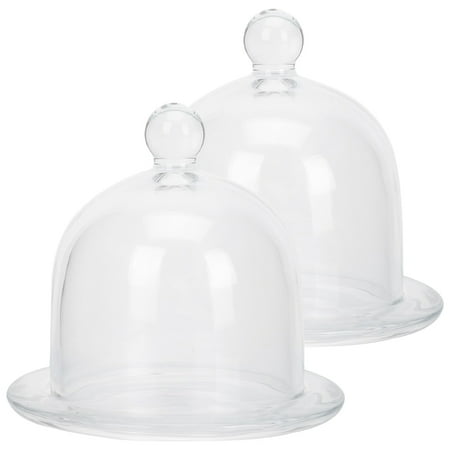 Bestonzon 2pcs Transparent Cake Dessert Display Plate Glass Storage Tray With Dome For Shop
Bestonzon 2pcs Transparent Cake Dessert Display Plate Glass Storage Tray With Dome For Shop