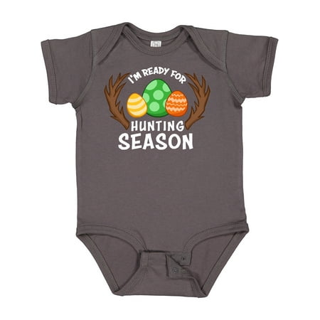 Inktastic I m Ready for Hunting Season Easter Eggs and Antlers Gift Baby Boy or Baby Girl Bodysuit
Inktastic I m Ready for Hunting Season Easter Eggs and Antlers Gift Baby Boy or Baby Girl Bodysuit