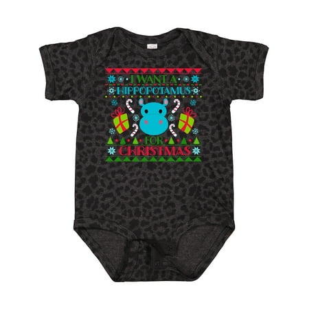 Inktastic I Want a Hippopotamus for Christmas Cute Ugly Sweater Gift Baby Boy or Baby Girl Bodysuit
Inktastic I Want a Hippopotamus for Christmas Cute Ugly Sweater Gift Baby Boy or Baby Girl Bodysuit